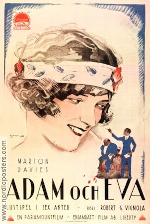 Adam och Eva 1923 poster Marion Davies