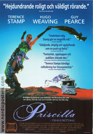 The Adventures of Priscilla Queen of the Desert 1994 poster Hugo Weaving Guy Pearce Terence Stamp Filmen från: Australia