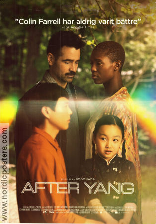 After Yang 2021 poster Colin Farrell Jodie Turner-Smith Malea Emma Tjandrawidjaja Kogonada