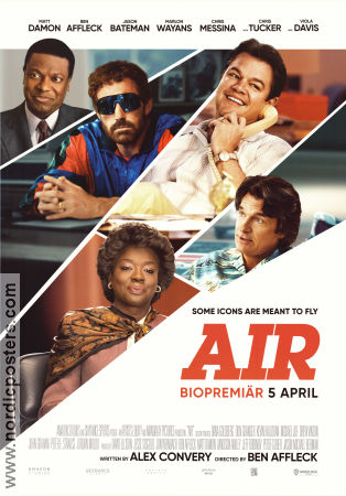 Air 2023 poster Matt Damon Jason Bateman Chris Messina Ben Affleck