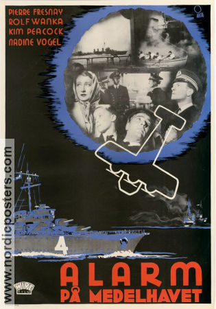 Alarm på Medelhavet 1938 poster Pierre Fresnay Léo Joannon