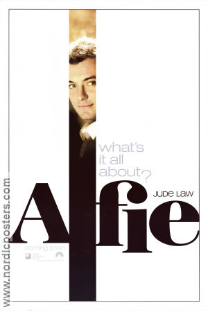 Alfie 2004 poster Jude Law Sienna Miller Susan Sarandon Charles Shyer