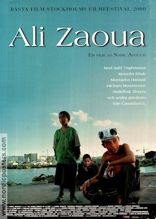 Ali Zaoua 2002 poster Mounim Kbab Nabil Ayouch