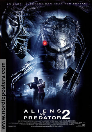 Aliens vs Predator 2 2007 poster Reiko Aylesworth Steven Pasquale Colin Strause