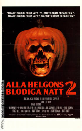 Alla helgons blodiga natt 2 1981 poster Jamie Lee Curtis Donald Pleasence Charles Cyphers Rick Rosenthal