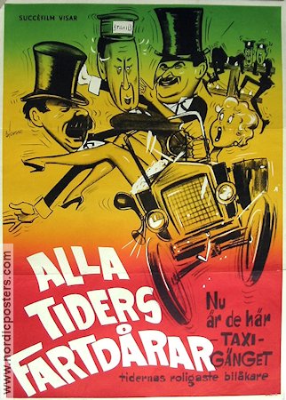 Alla tiders fartdårar 1960 poster Bilar och racing