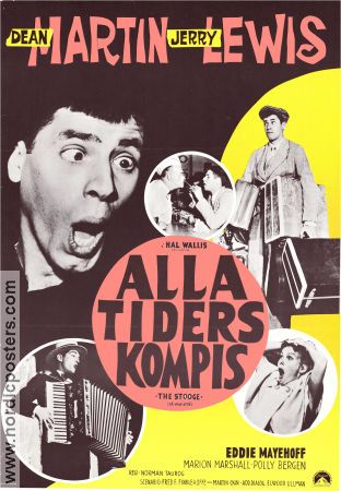 Alla tiders kompis 1951 poster Dean Martin Jerry Lewis Polly Bergen Norman Taurog