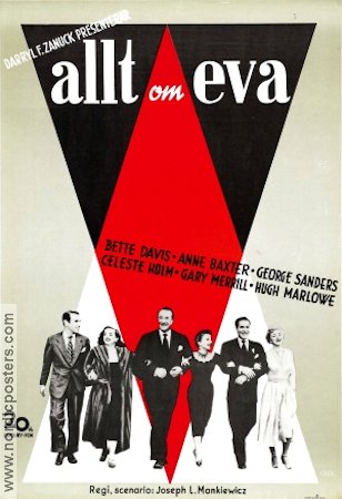 Allt om Eva 1950 poster Bette Davis Joseph L Mankiewicz