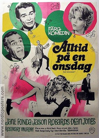 Alltid på en onsdag 1967 poster Jane Fonda Jason Robards Dean Jones