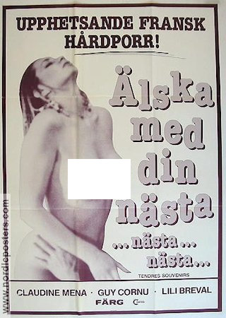 Älska med din nästa 1978 poster Claudine Mena