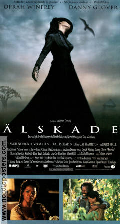 Älskade 1998 poster Oprah Winfrey Danny Glover Jonathan Demme