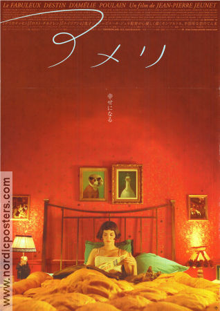 Amelie från Montmartre 2002 poster Audrey Tautou Jean-Pierre Jeunet