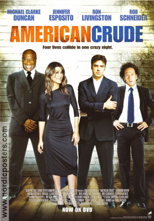 American Crude 2008 poster Raymond J Barry Amanda Detmer Michael Clarke Duncan Craig Sheffer