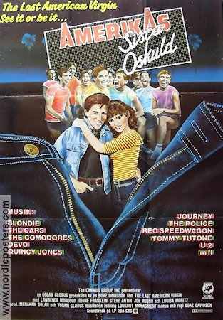 Amerikas sista oskuld 1983 poster Lawrence Monoson Diane Franklin Steve Antin Boaz Davidson Skola