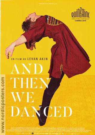 And Then We Danced 2019 poster Levan Gelbakhiani Bachi Valishvili Ana Javakishvili Levan Akin Filmen från: Georgia Dans