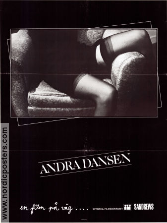 Andra dansen 1983 poster Kim Anderzon Lisa Hugosson Larus Oskarsson Larus Oskarsson Strand