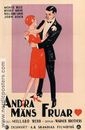 Andra mäns fruar 1924 poster Monte Blue Willard Louis Millard Webb