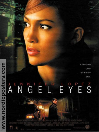 Angel Eyes 2001 poster Jennifer Lopez Jim Caviezel Jeremy Sisto Luis Mandoki