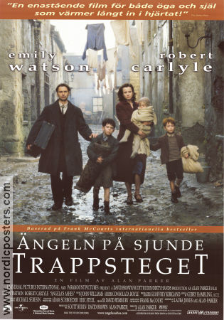 Ängeln på sjunde trappsteget 1999 poster Emily Watson Robert Carlyle Alan Parker Barn