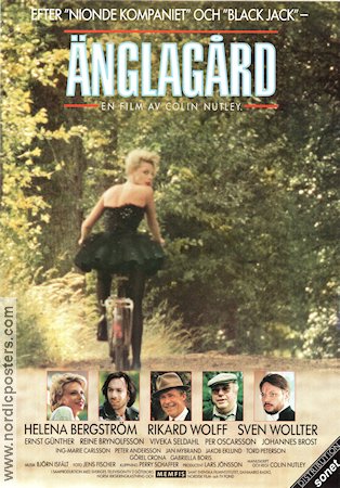 Änglagård 1992 poster Sven Wollter Helena Bergström Rikard Wolff Viveka Seldahl Ernst Günther Colin Nutley Cyklar