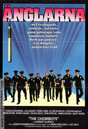 Änglarna 1977 poster Charles Durning Louis Gossett Jr Perry King Robert Aldrich Poliser