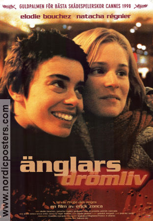 Änglars drömliv 1998 poster Elodie Bouchez Natacha Regnier Erick Zonca