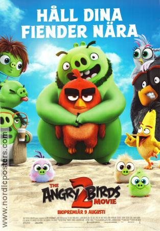 The Angry Birds Movie 2 2019 poster Jason Sudeikis John Rice Animerat