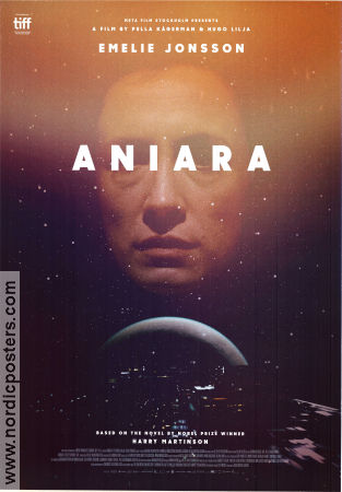 Aniara 2018 poster Emelie Garbers Bianca Cruzeiro Arvin Kananian Pella Kagerman Text: Harry Martinsson