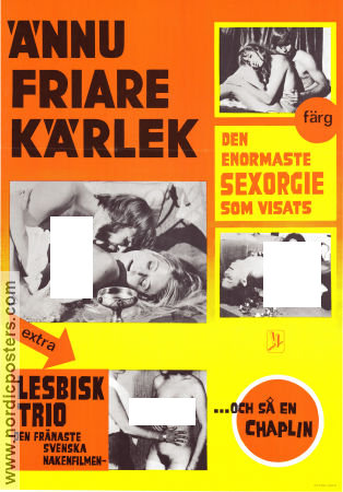 Ännu friare kärlek 1970 poster Antoinette Maynard Luanne Roberts Walt Phillips Alain Patrick