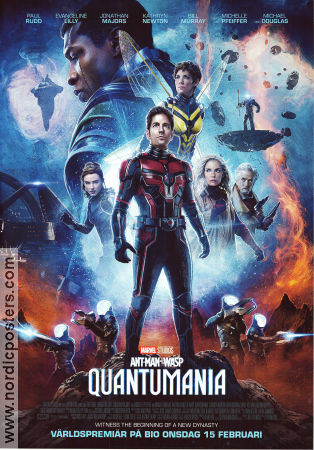 Ant-Man and the Wasp: Quantumania 2023 poster Paul Rudd Evangeline Lilly Michael Douglas Peyton Reed Hitta mer: Marvel