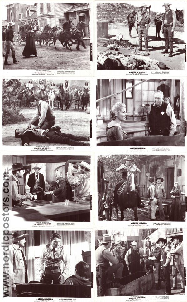 Apache Uprising 1965 filmfotos Rory Calhoun Corinne Calvet John Russell RG Springsteen