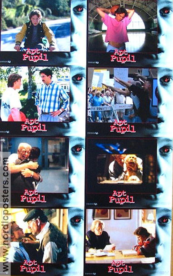 Apt Pupil 1997 lobbykort Ian McKellen Text: Stephen King Skola