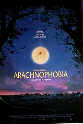 Arachnophobia 1991 poster Jeff Daniels Insekter och spindlar