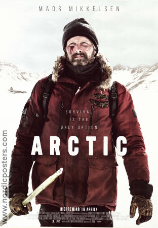 Arctic 2018 poster Mads Mikkelsen Maria Thelma Smaradottir Tintrinai Thikhasuk Joe Penna