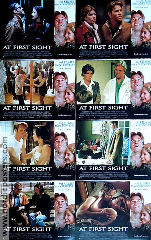 At First Sight 1999 lobbykort Val Kilmer Mira Sorvino