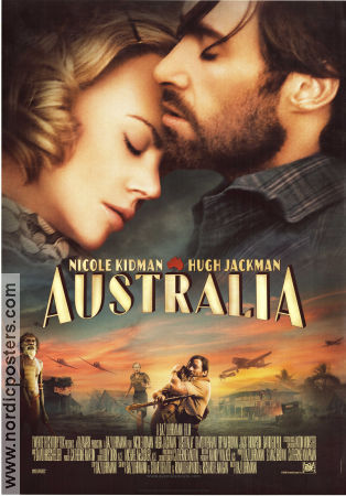 Australia 2008 poster Nicole Kidman Hugh Jackman Shea Adams Baz Luhrmann