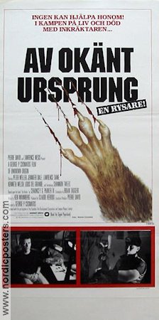 Av okänt ursprung 1983 poster Peter Weller