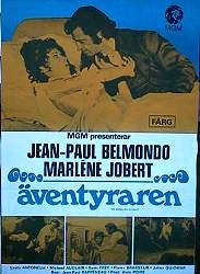 Äventyraren 1972 poster Jean-Paul Belmondo