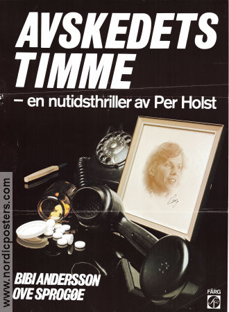 Avskedets timme 1973 poster Bibi Andersson Ove Sprogöe Martin Sne Per Holst Danmark