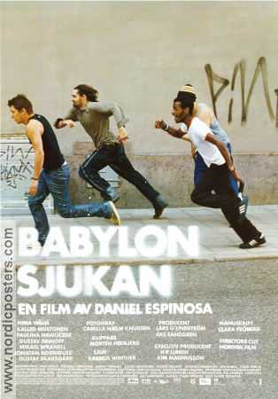 Babylonsjukan 2004 poster Nina Wähä Paulina Hawliczek Mikael Wranell Daniel Espinosa