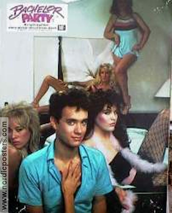 Bachelor Party 1984 lobbykort Tom Hanks