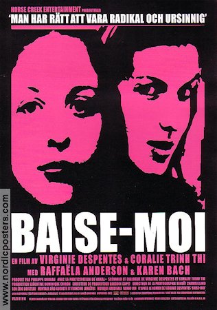 Baise-moi 2000 poster Raffaela Anderson Karen Lancaume Virginie Despentes