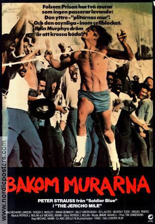 Bakom murarna 1979 poster Peter Strauss Richard Lawson Roger E Mosley Michael Mann