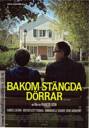 Bakom stängda dörrar 2012 poster Fabrice Luchini Vincent Schmitt Ernst Umhauer Francois Ozon
