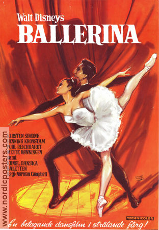 Ballerina 1967 poster Kirsten Simone Henning Kro Balett Danmark