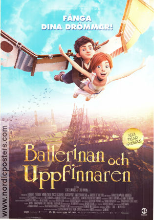 Ballerinan och uppfinnaren 2016 poster Elle Fanning Eric Summer Animerat