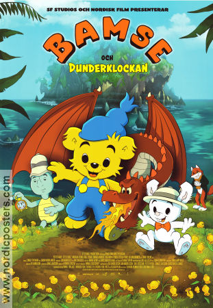 Bamse och dunderklockan 2018 poster Peter Haber Bamse Christian Ryltenius Animerat