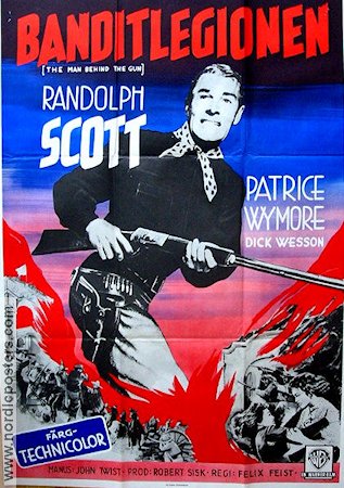 Banditlegionen 1953 poster Randolph Scott