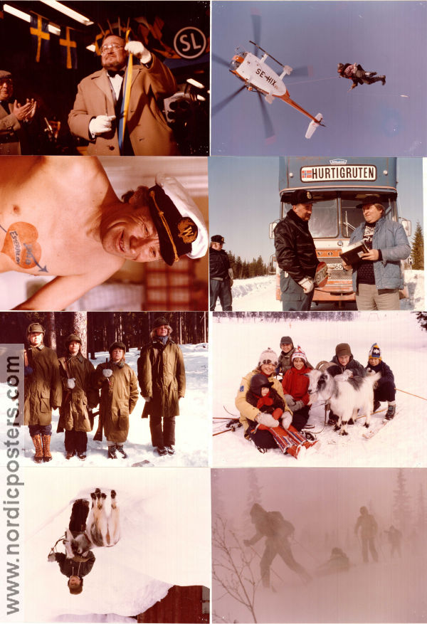 Barna från Blåsjöfjället 1980 lobbykort Anders Edvinsson Carina Linder Jonas Sima