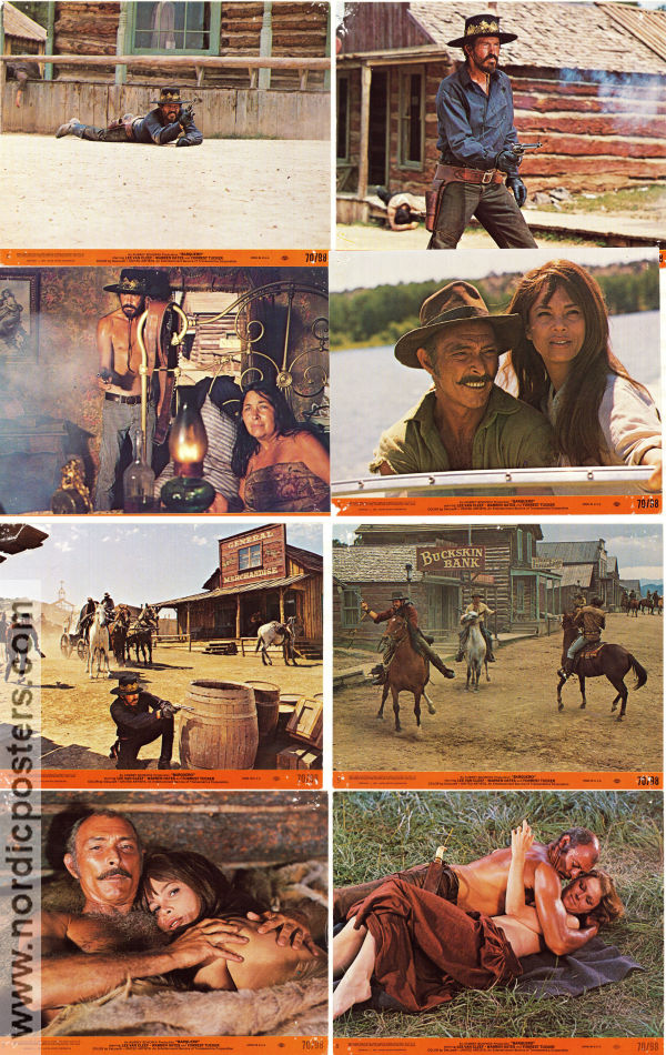 Barquero 1970 lobbykort Lee Van Cleef Mariette Hartley Kerwin Mathews Gordon Douglas